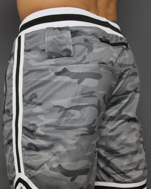 GREY CAMO - UTILITY SHORTS