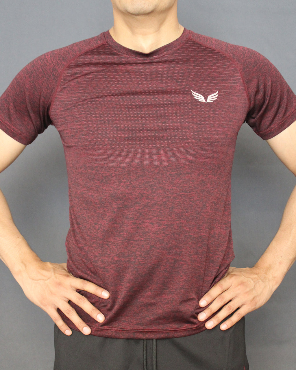 SPORT BURGUNDY - SHORT SLEEVE