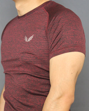 SPORT BURGUNDY - SHORT SLEEVE