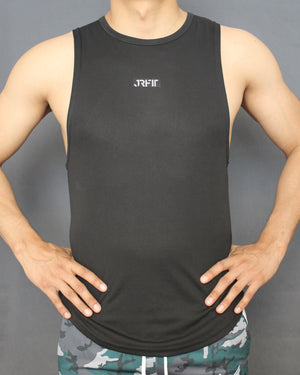 BLACK - MUSCLE TANK