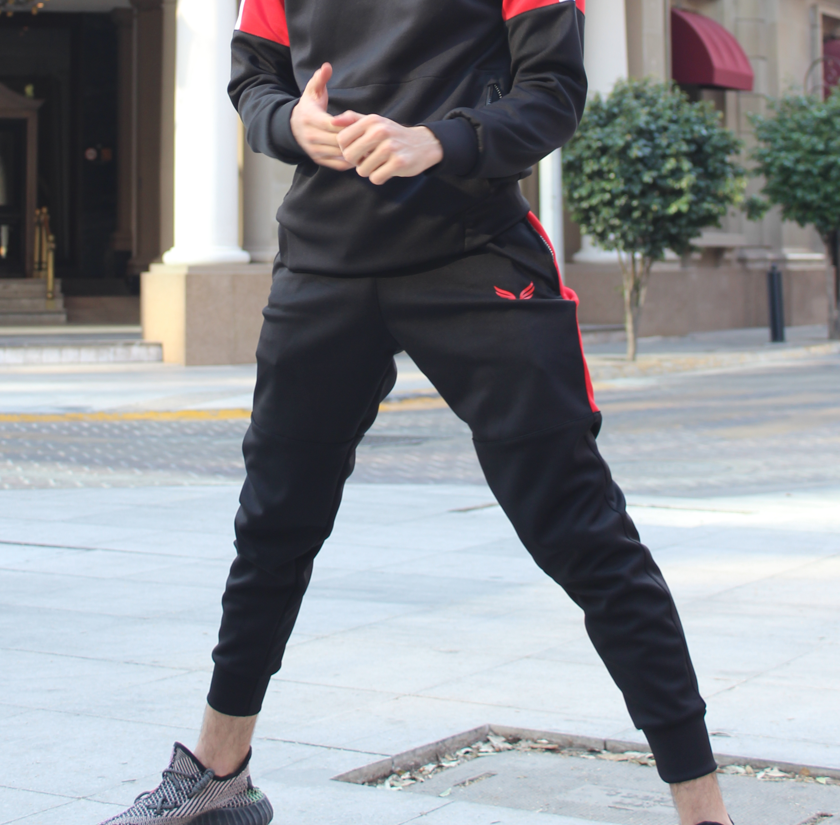 Tracksuit - Black Joggers